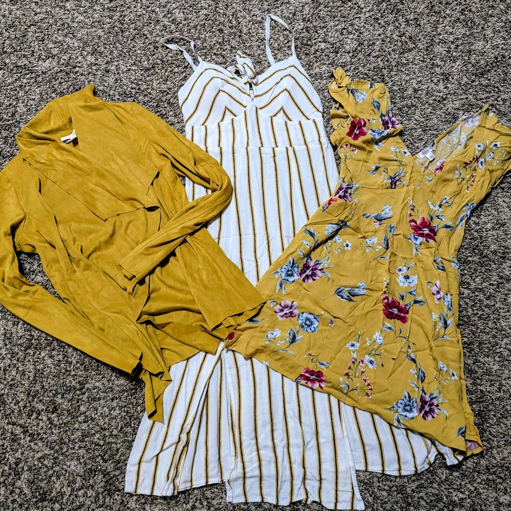 Mustard Yellow Variety Lot